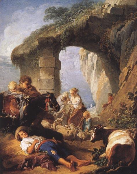 Francois Boucher The Rural Life china oil painting image